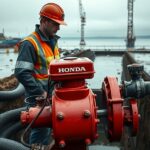 Jaką pompę Honda do odwadniania głębokich wykopów wybrać dla wykonawcy w Gdyni? pompy honda gdynia