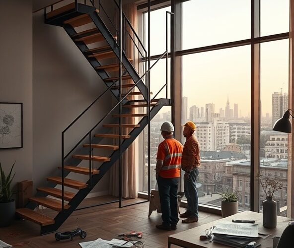 Czy montaż schodów modułowych w Warszawie wymaga pozwolenia?