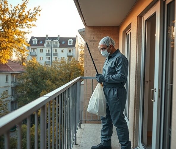 Kiedy wezwać fachowca do usuwania gniazd os z balkonu we Wawrze?