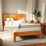 łóżko sosnowe