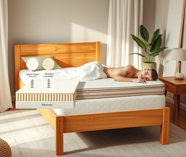 Jak dobrać materac do łóżka sosnowego, by zapewnić komfort?