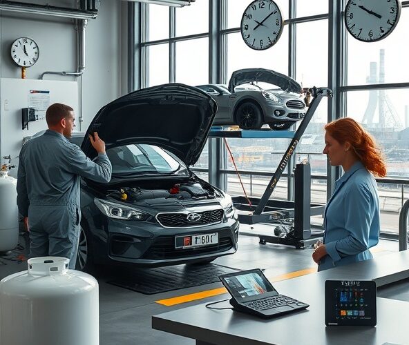 Jak jednego dnia załatwić instalację LPG i przegląd na Śląsku?