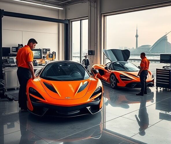 Gdzie w Warszawie znaleźć autoryzowany serwis naprawy McLarena?