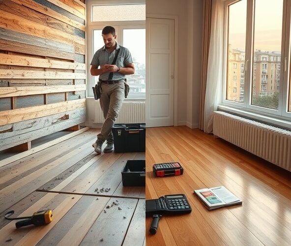 Jak uniknąć ukrytych kosztów renowacji podłóg na Gocławiu w Warszawie?