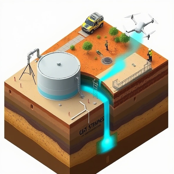 zbiornik na gaz podziemny