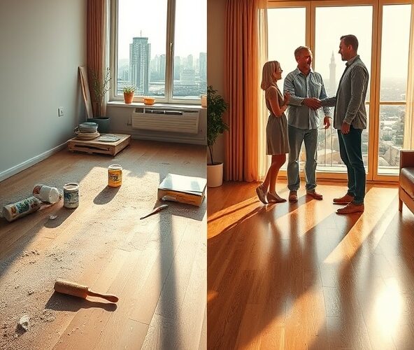 Czy samodzielne lakierowanie podłóg w Warszawie podniesie cenę mieszkania przy sprzedaży?