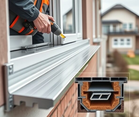 Ile kosztuje metr parapetu aluminiowego w Wołominie z montażem?