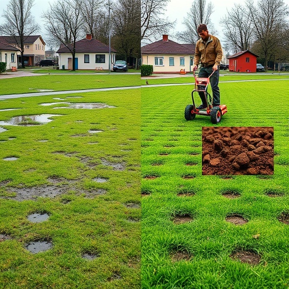 aeracja trawników błonie