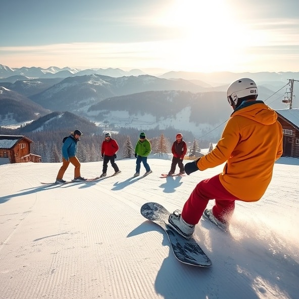 gdzie na snowboard dla początkujących