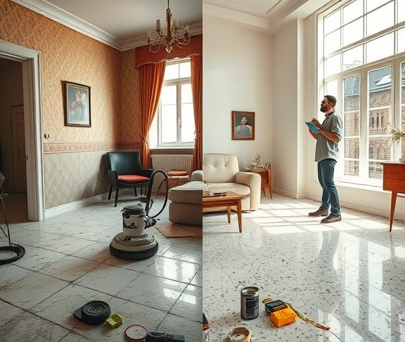 Czy samodzielna renowacja lastriko w starym mieszkaniu zwiększy cenę sprzedaży?