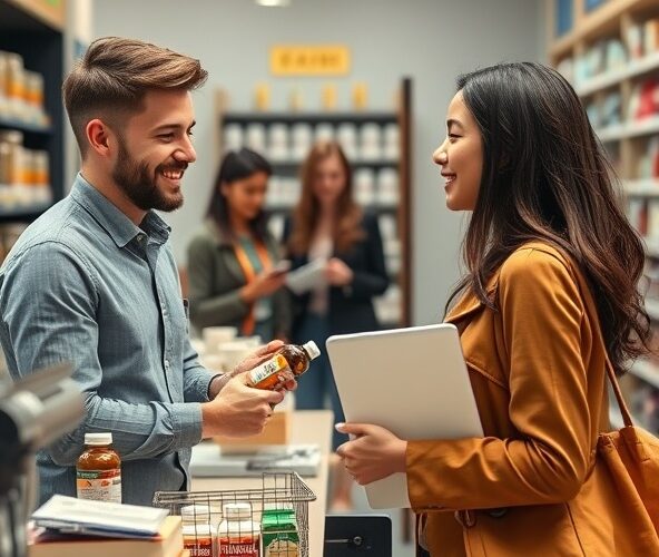 Jak sprzedawca może proponować witaminy na koncentrację studentom podnosząc średnią wartość koszyka?